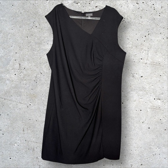 The Limited Dresses & Skirts - The Limited Black Sheath LBD Dress Plus size 2X Ruched Women's Career Business